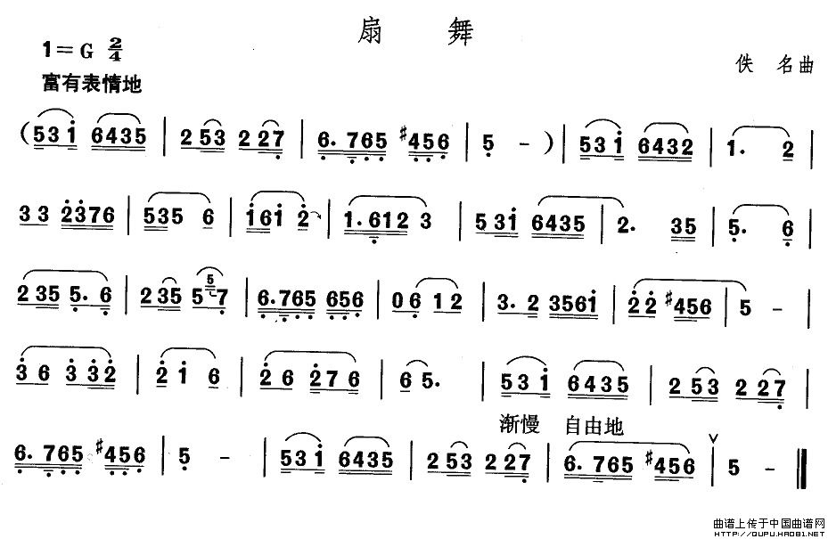 中国民族民间舞曲选（二)山东秧歌：胶州秧歌