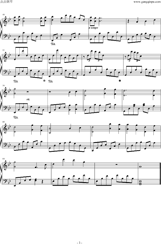 《1945》海角七号——吕圣斐版钢琴谱