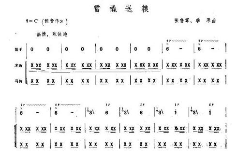雪橇送粮
