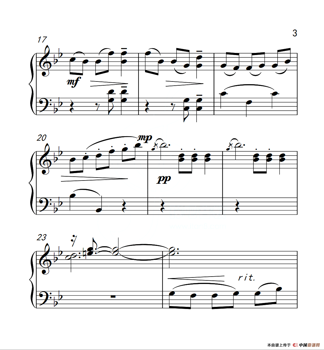 第一级 孔雀（中国音乐学院钢琴考级作品1~6级）
