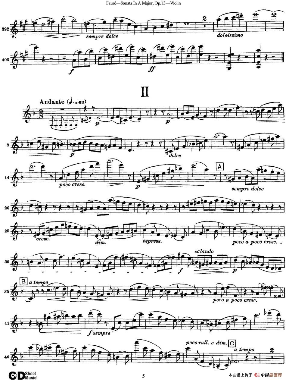 Violin Sonata No.1 Op.13