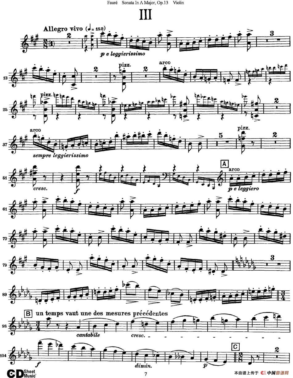 Violin Sonata No.1 Op.13