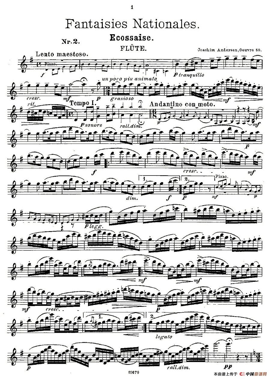 Fantaisies nationales. Op. 59, 2.