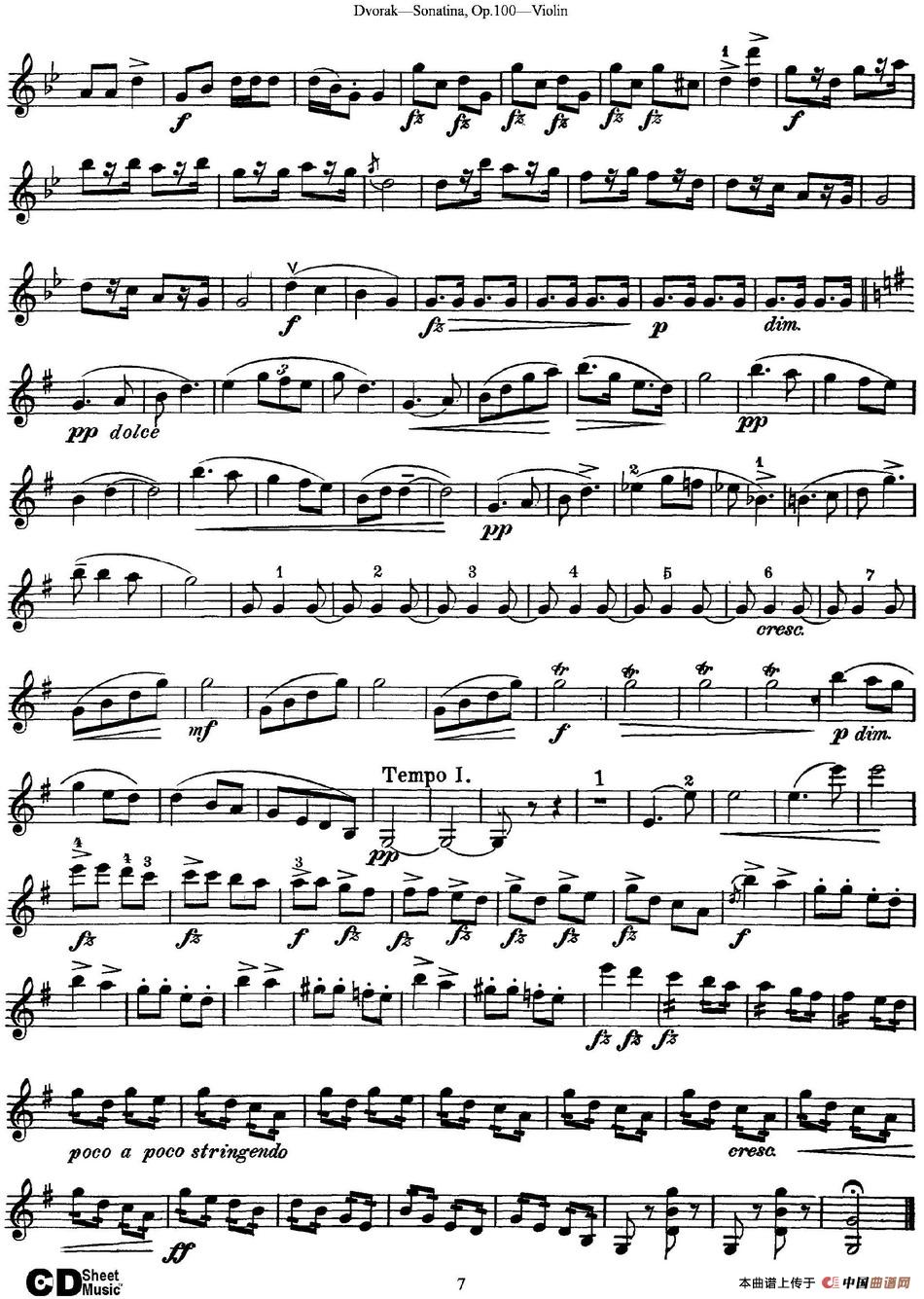 Violin Sonatina Op.100