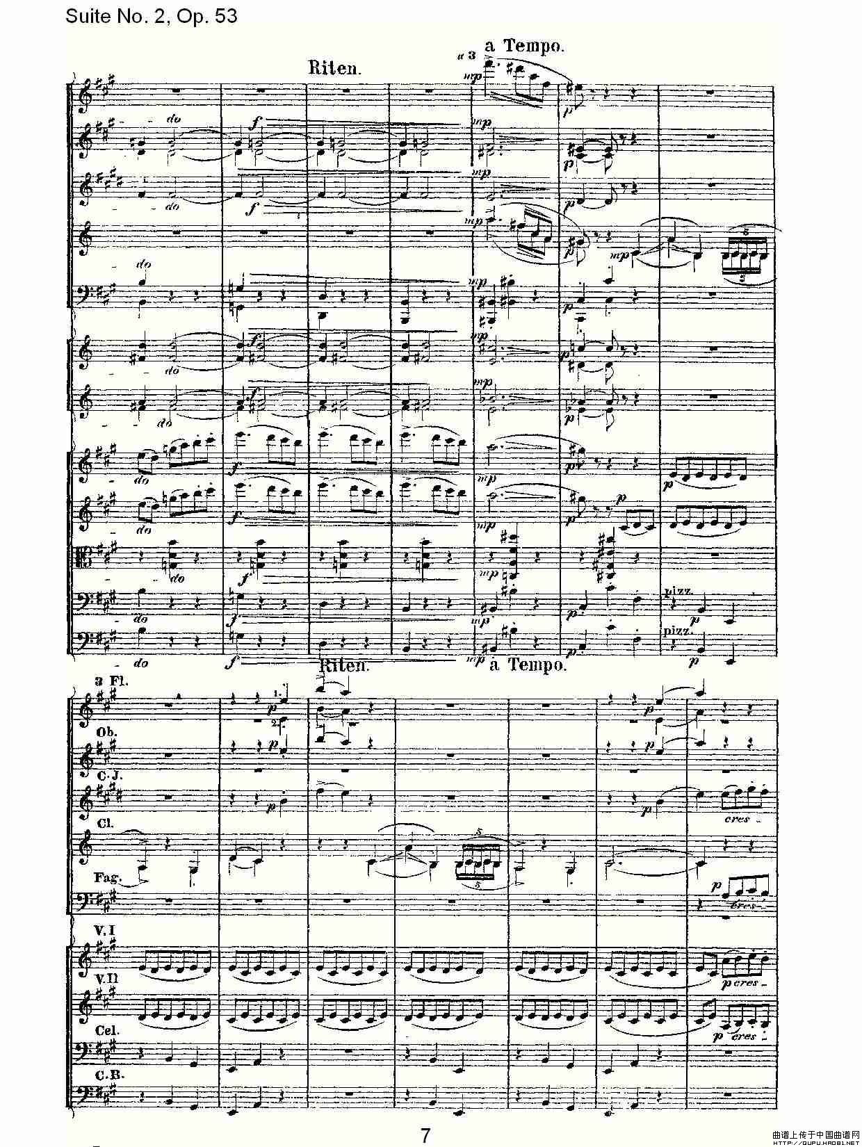 Suite No. 2, Op.53  第二套曲,Op.53第二乐章