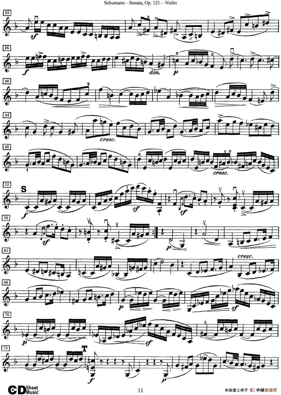 Violin Sonata Op.121