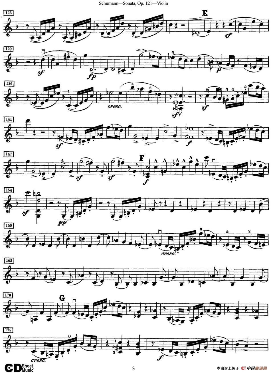 Violin Sonata Op.121