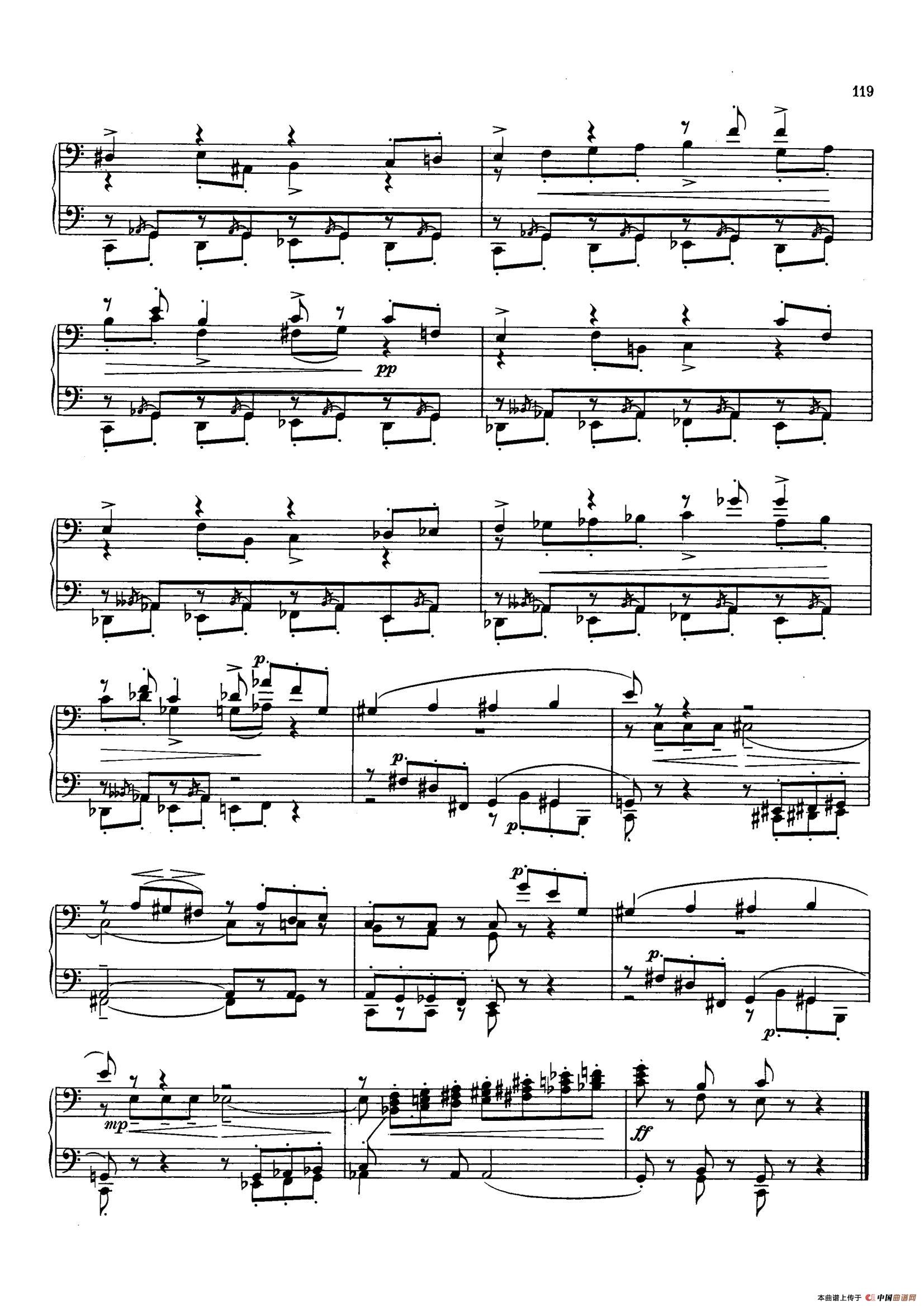 Prokofiev - Ten Pieces Op.12（普罗科菲耶夫-10首小品·