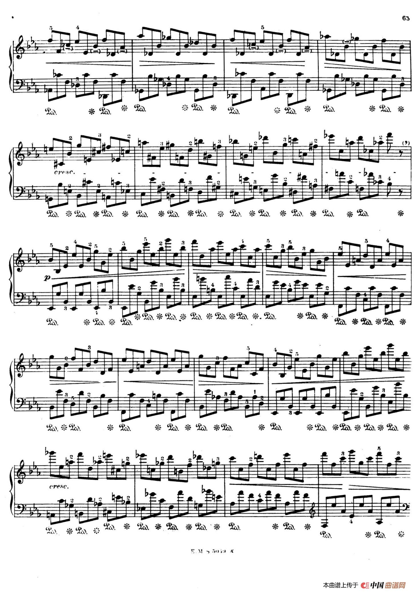 Preludes Op.28（24首前奏曲·19）