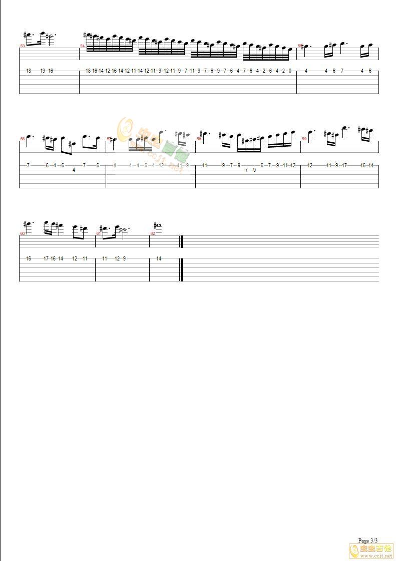 亡灵序曲吉他谱