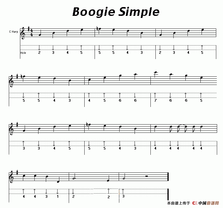 Boogie Simple（布鲁斯）