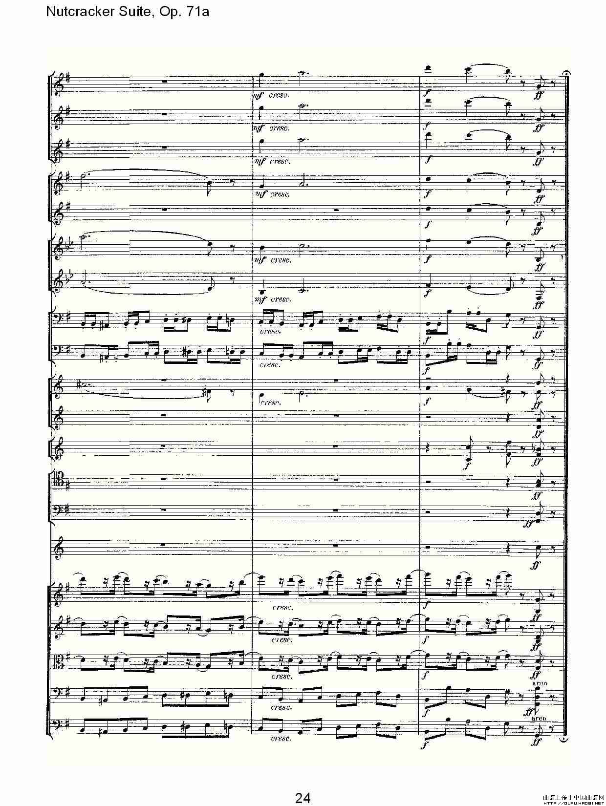 Nutcracker Suite, Op.71a（胡桃夹套曲，Op.71a 第二章）