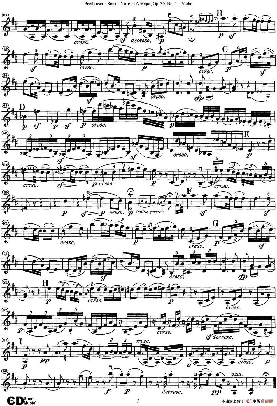 Violin Sonata No.6 in A Major Op.30 No.1_2