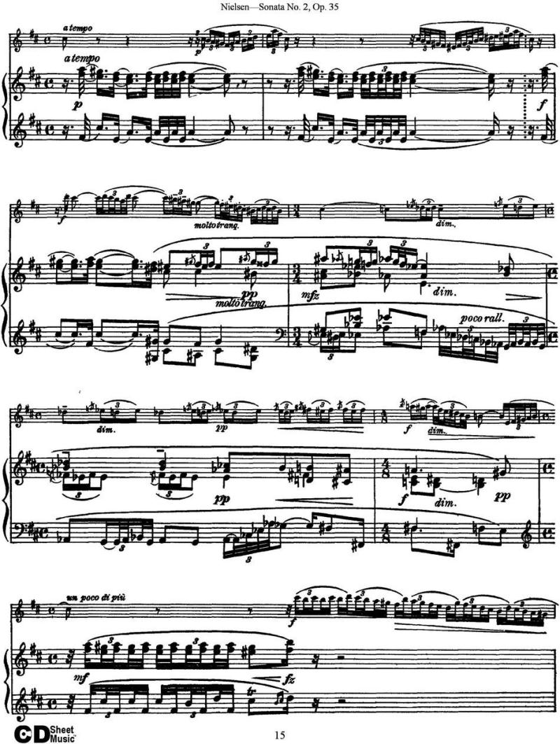 Violin Sonata No.2 Op.35（小提琴+钢琴伴奏）