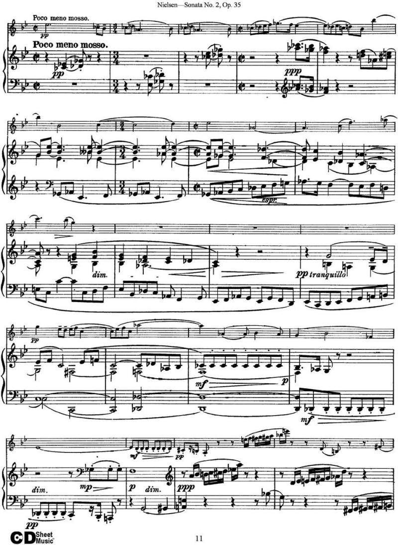 Violin Sonata No.2 Op.35（小提琴+钢琴伴奏）