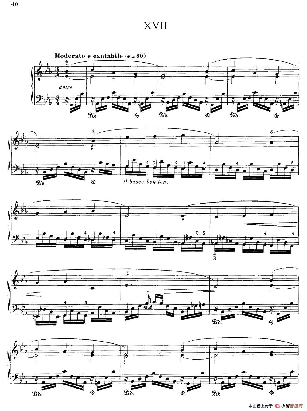 20 Petites Etudes, Op.91（20首小型练习曲）（17）