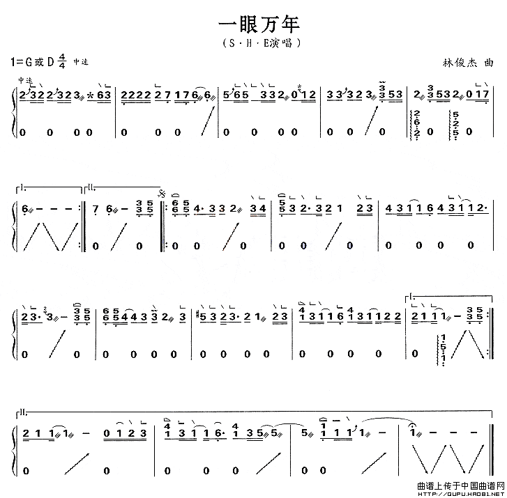 一眼万年