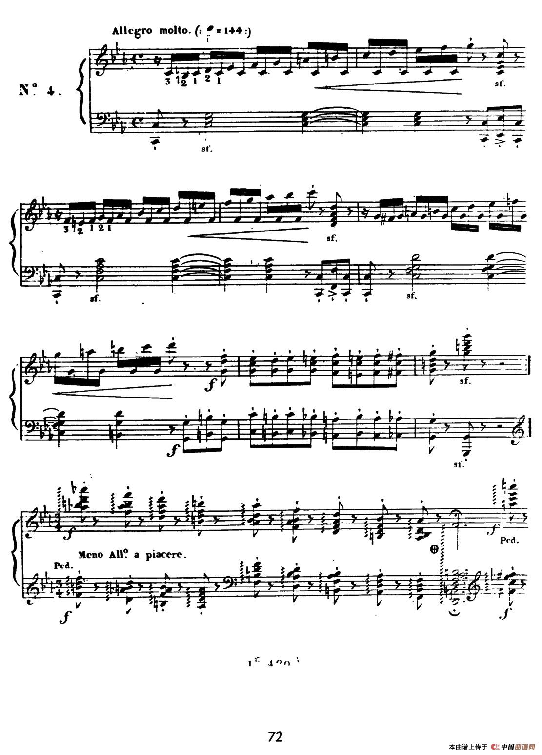 24 Exercices et Preludes Op.21（24首前奏练习曲·4）