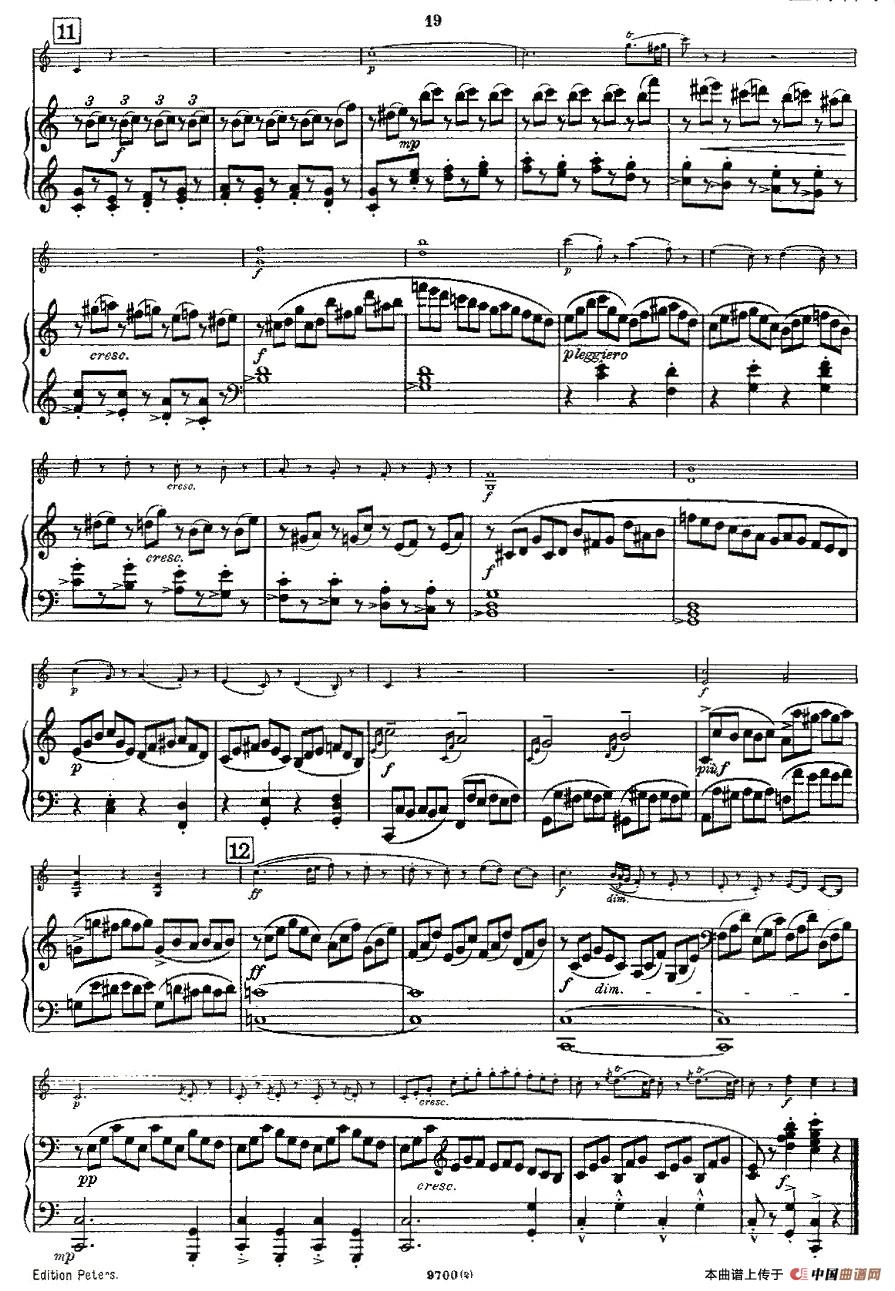 Violin Sonata No.2第二小提琴奏鸣曲小提琴谱