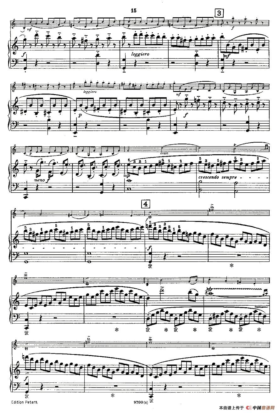 Violin Sonata No.2第二小提琴奏鸣曲小提琴谱