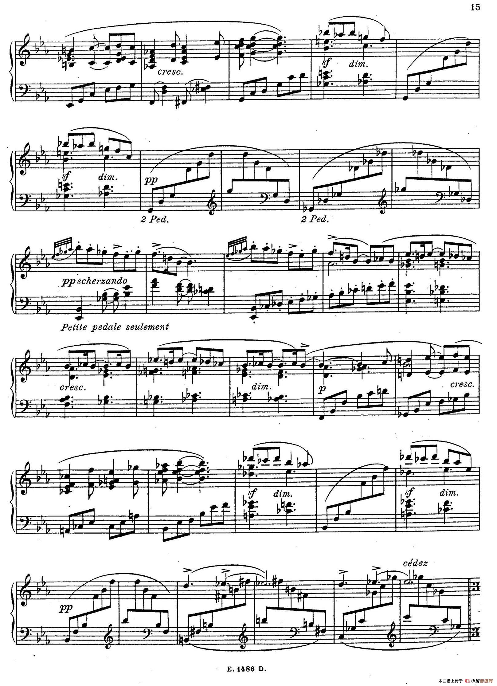 Sonate Romantique Op.3（浪漫奏鸣曲·Ⅱ）