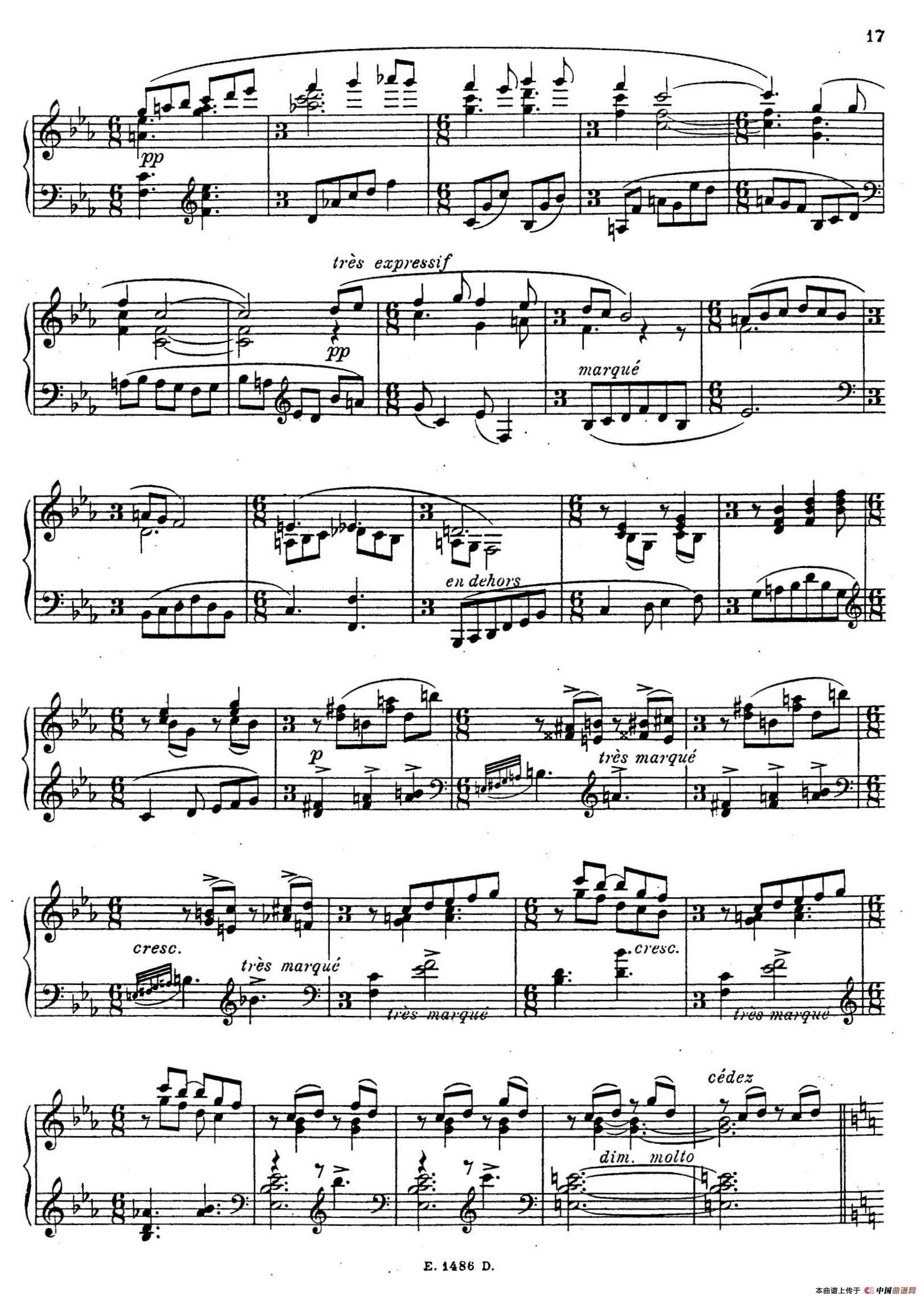 Sonate Romantique Op.3（浪漫奏鸣曲·Ⅱ）