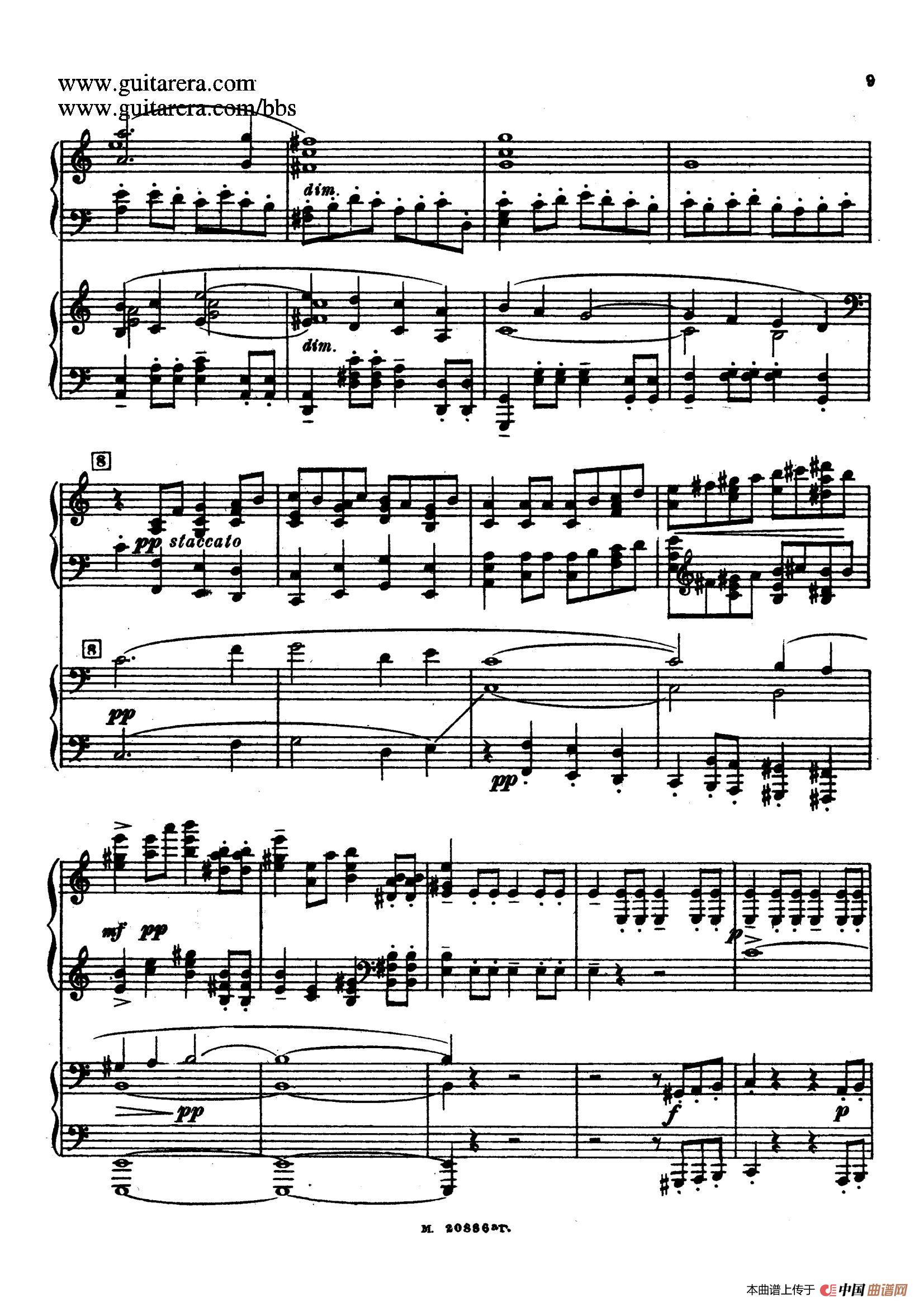 第二双钢琴组曲 Suite for Two Pianos No.2 Op.17（1. 引子