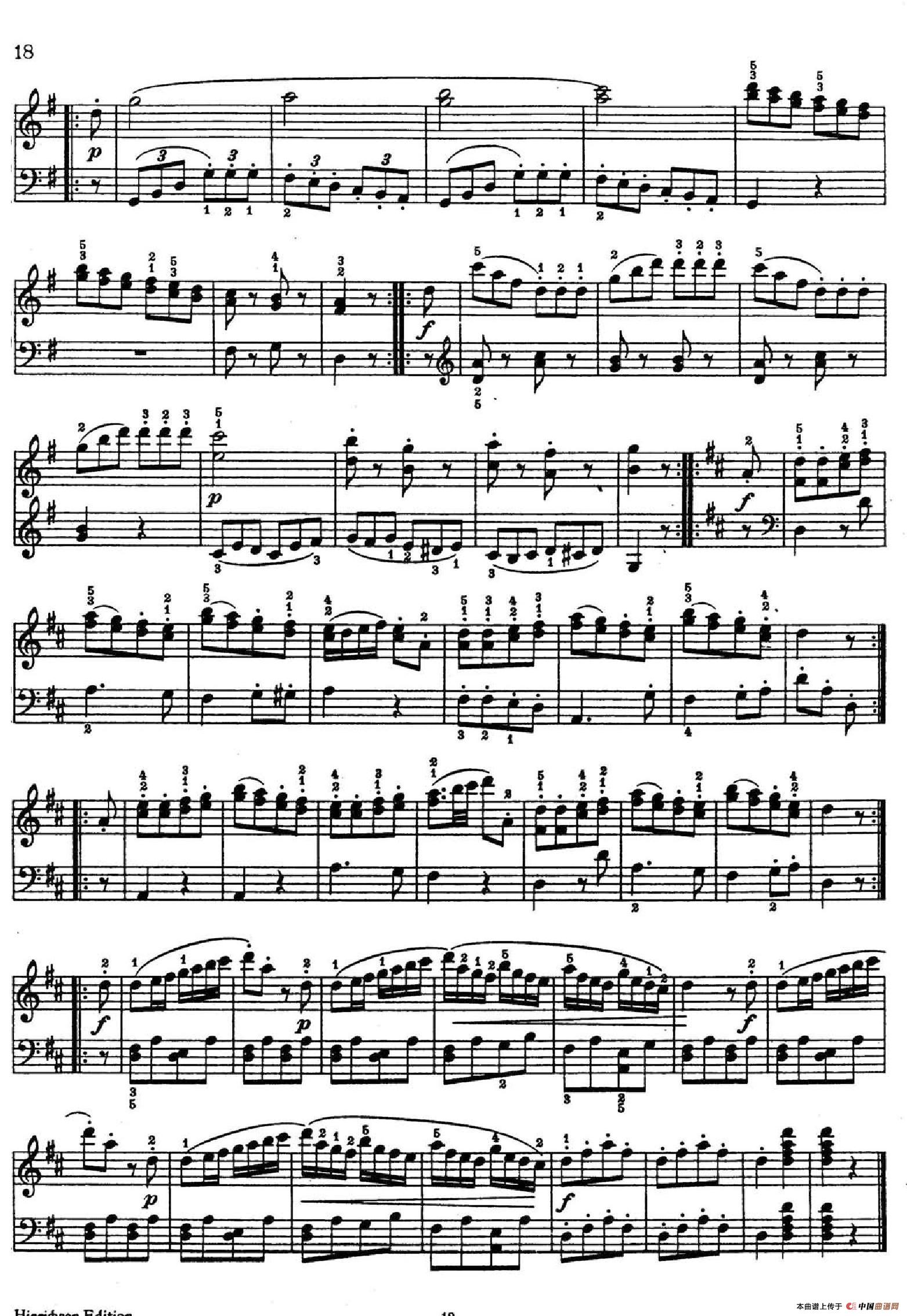 6 Viennese Sonatinas K.439b（6首维也纳小奏鸣曲·Ⅲ）