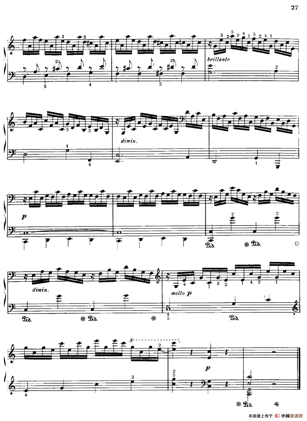 20 Petites Etudes, Op.91（20首小型练习曲）（12）