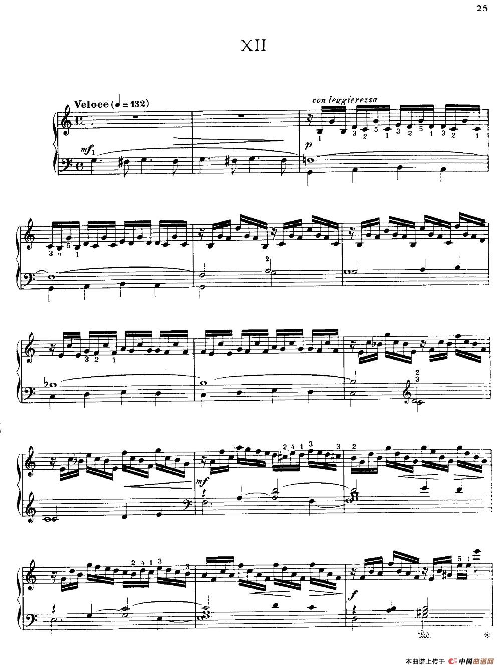 20 Petites Etudes, Op.91（20首小型练习曲）（12）