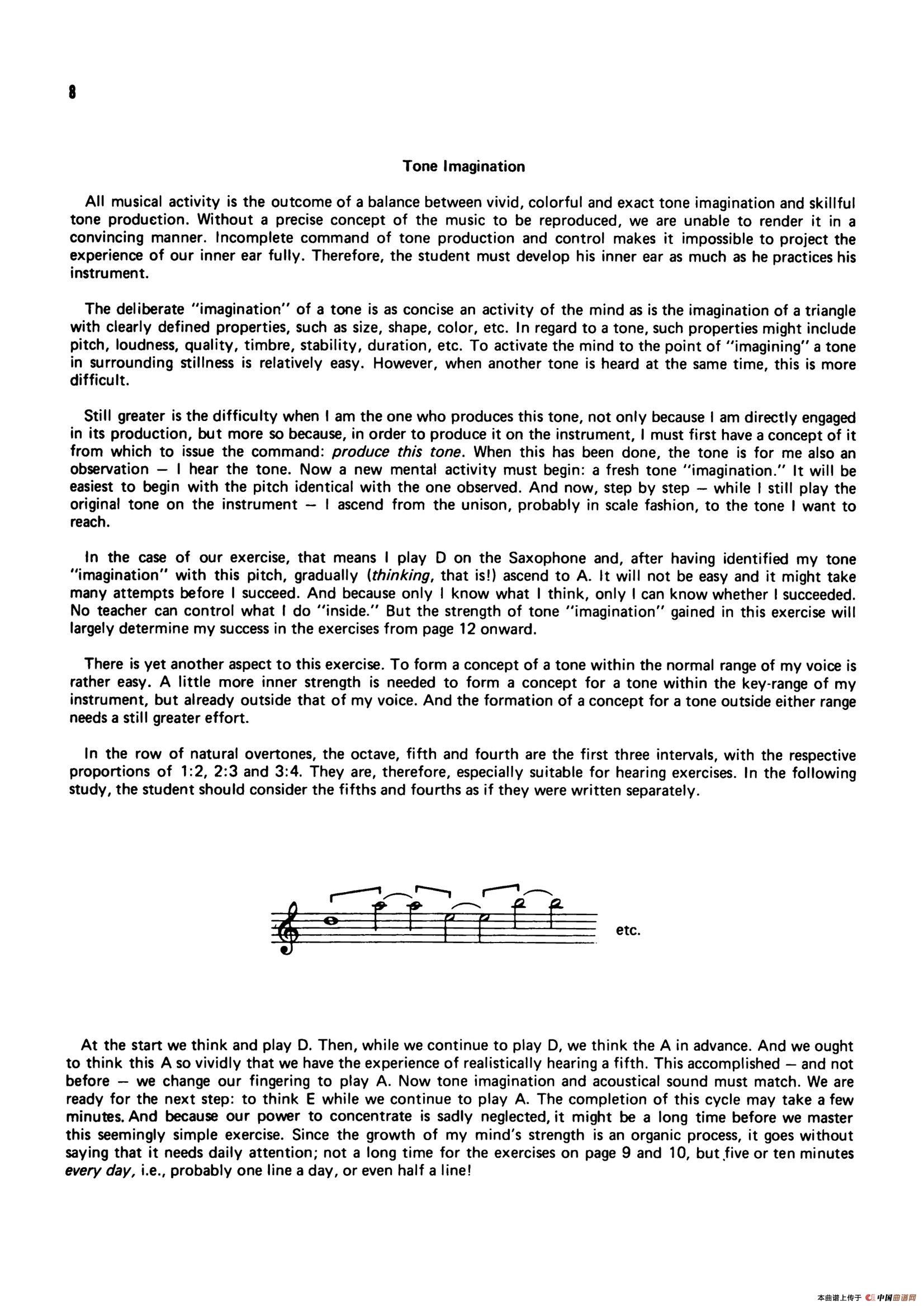 Top Tones for the Saxophone