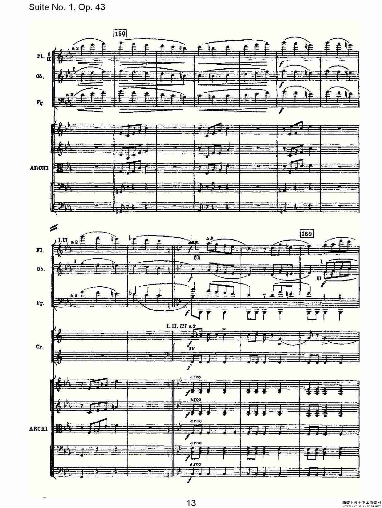 Suite No.1, Op.43   第一套曲,Op.43第二乐章