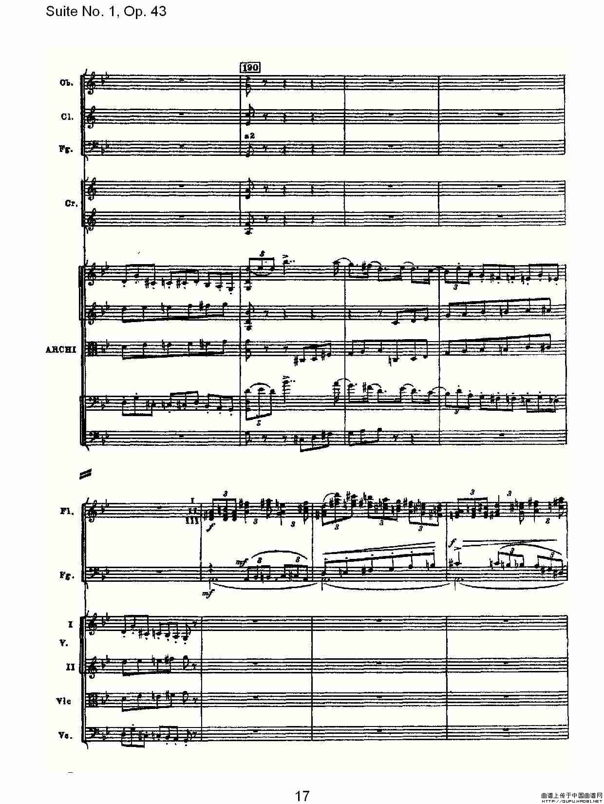 Suite No.1, Op.43   第一套曲,Op.43第二乐章