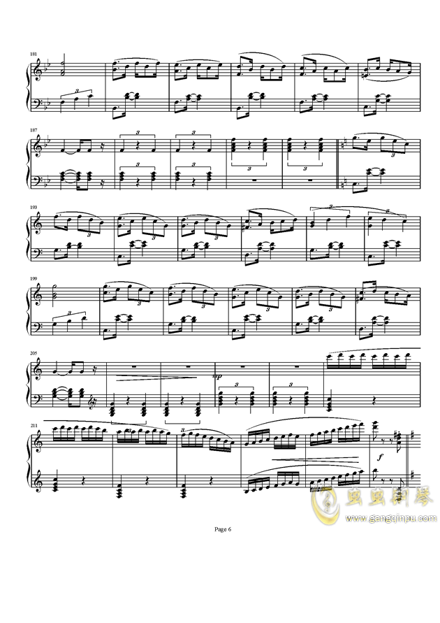 钢琴奏鸣曲4钢琴谱