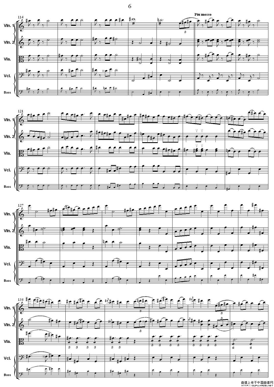 Rakoczy March（弦乐合奏）口琴谱