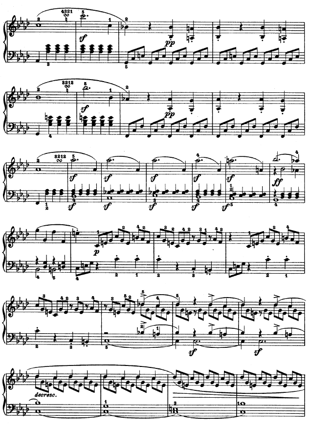 f小调第一钢琴奏鸣曲钢琴谱