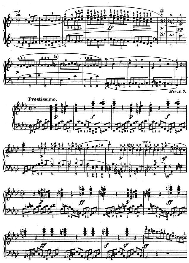 f小调第一钢琴奏鸣曲钢琴谱