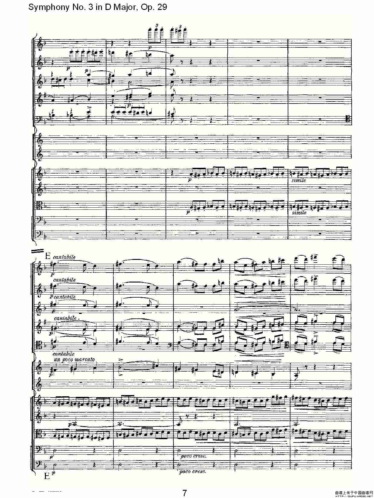 D大调第三交响曲,  Op.29 第三乐章