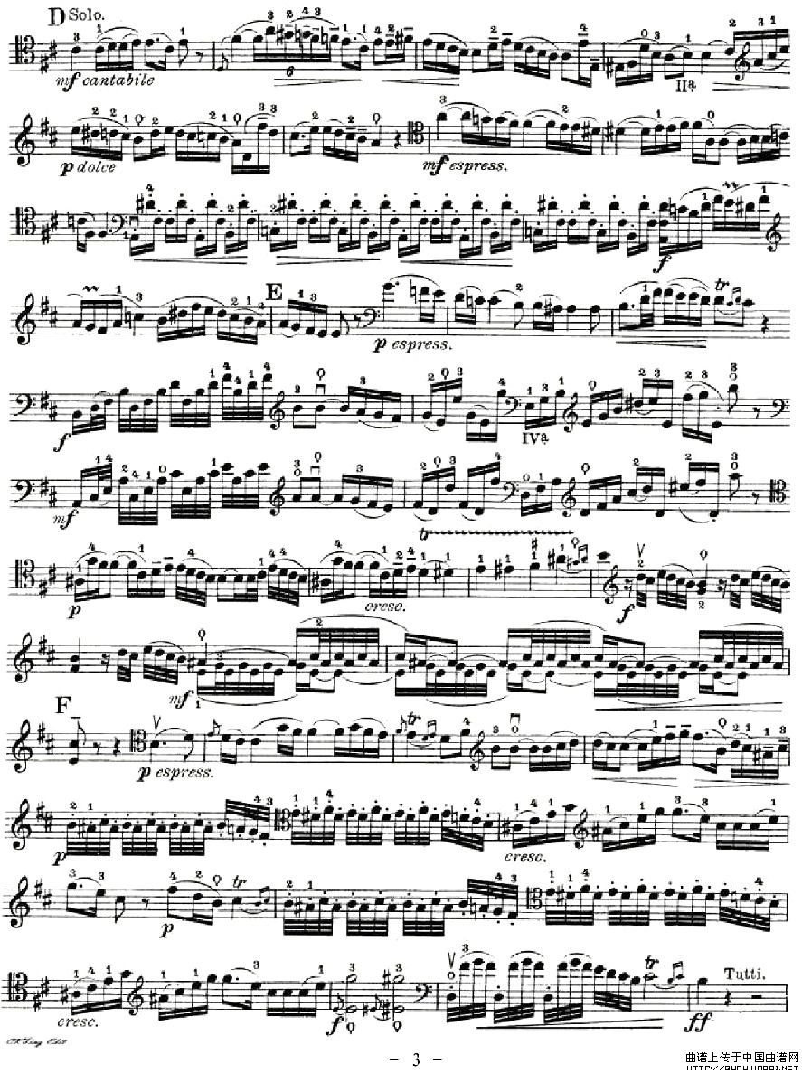 J. Haydn Concerto in D Major（海顿D大调大提琴协奏曲