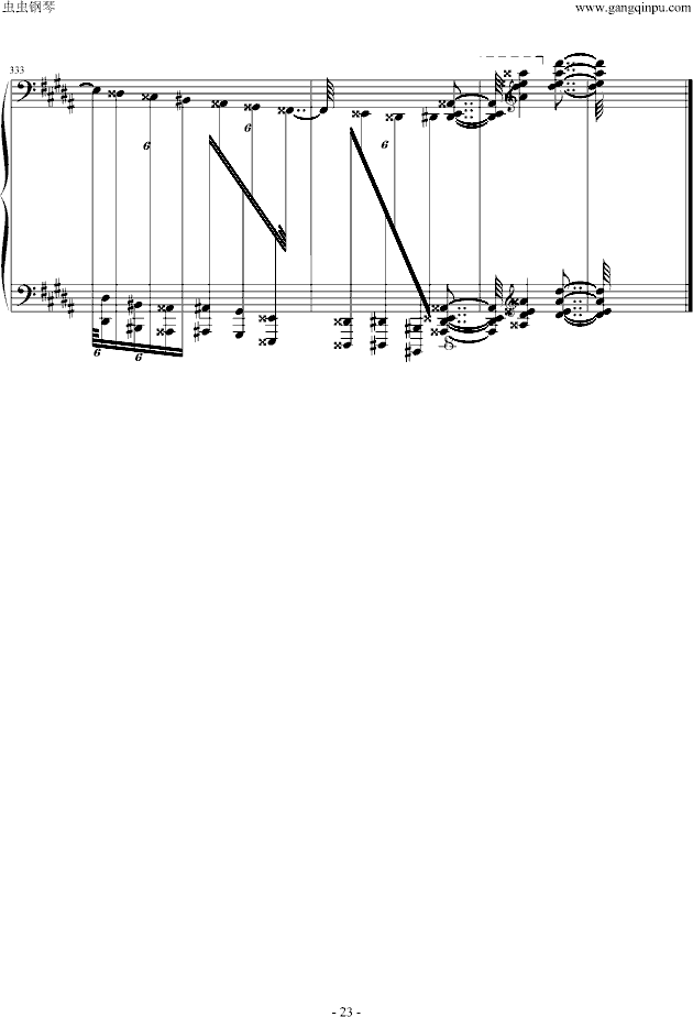 土耳其进行曲炫技版钢琴谱