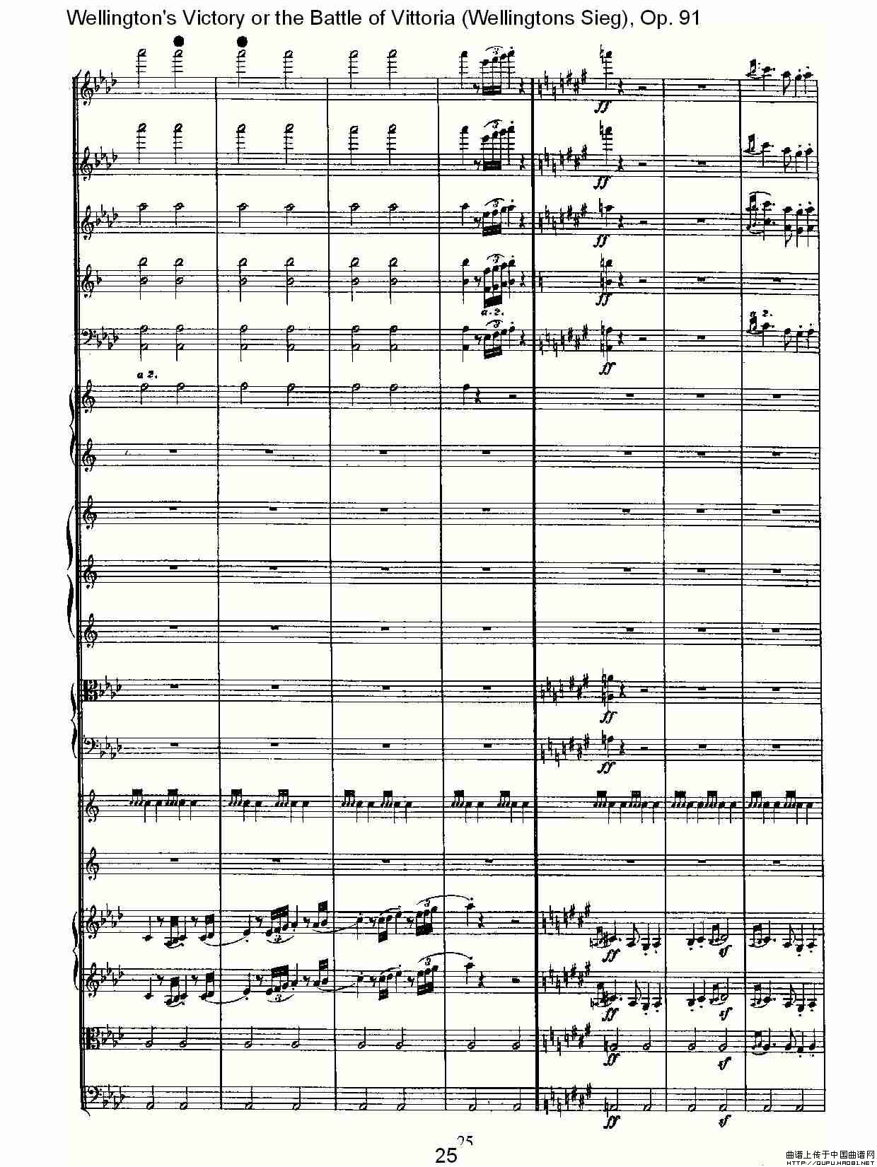 Wellingtons Sieg（ Op.91 第一乐章（一））