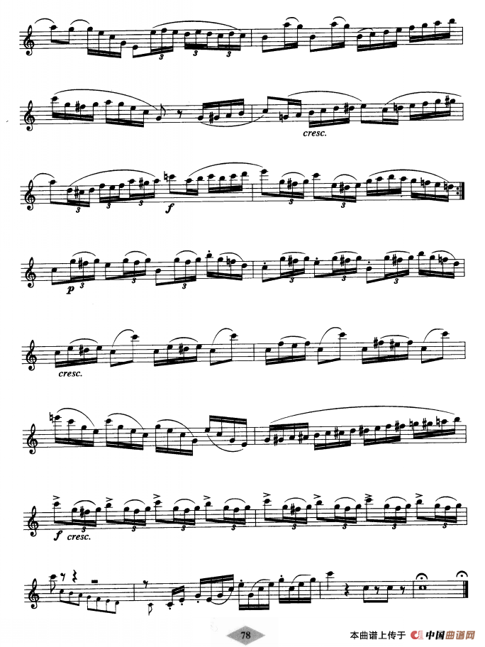 单簧管考级教材·第六级