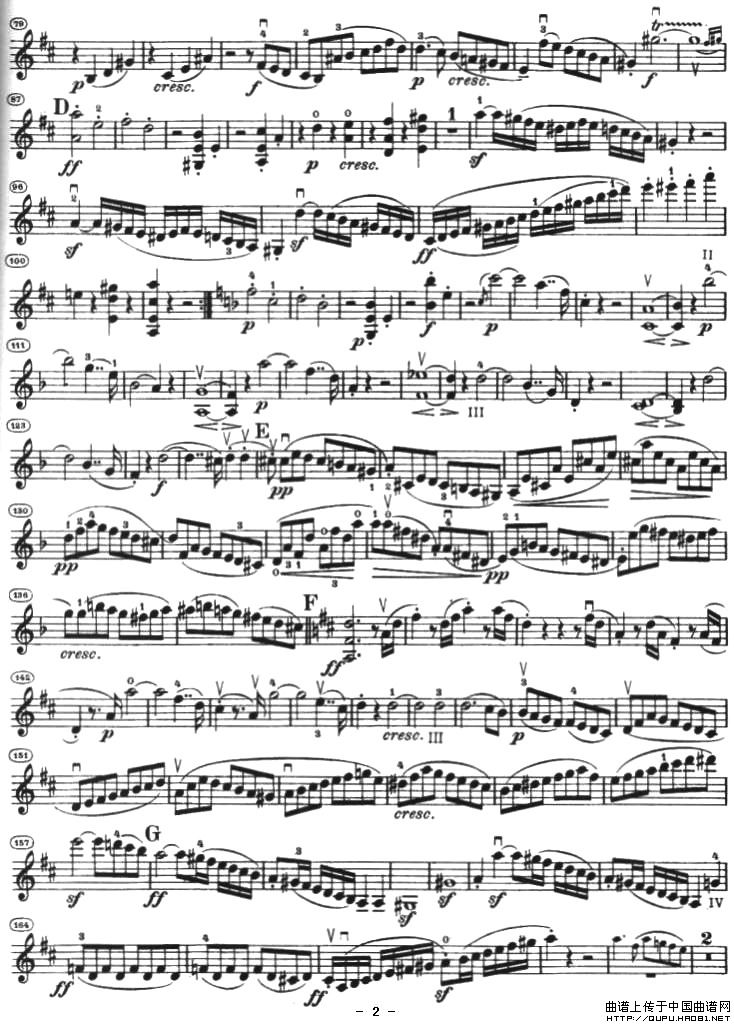 SONATA No.1小提琴谱