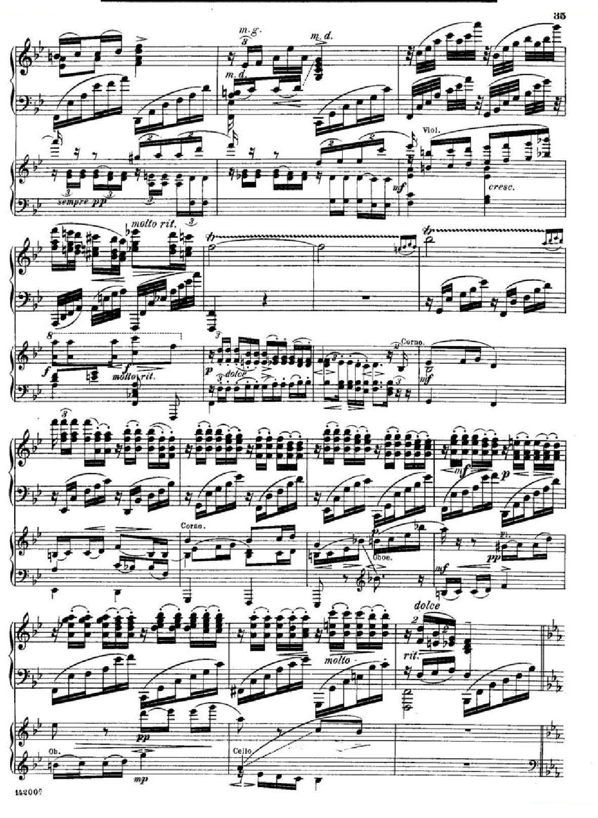 huss concerto part3钢琴谱