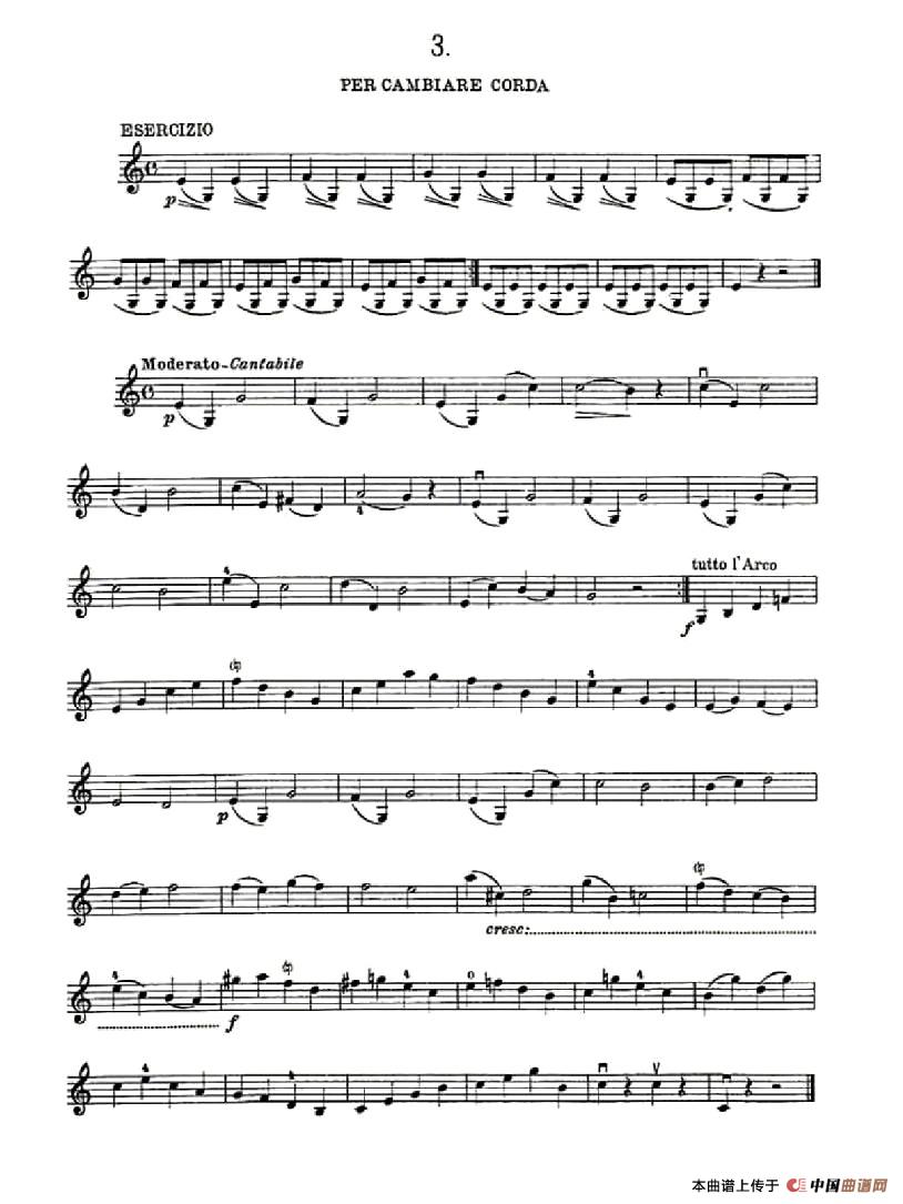 36 Studi Melodici E Facilissimi  Op.48之1—10（36首容易旋