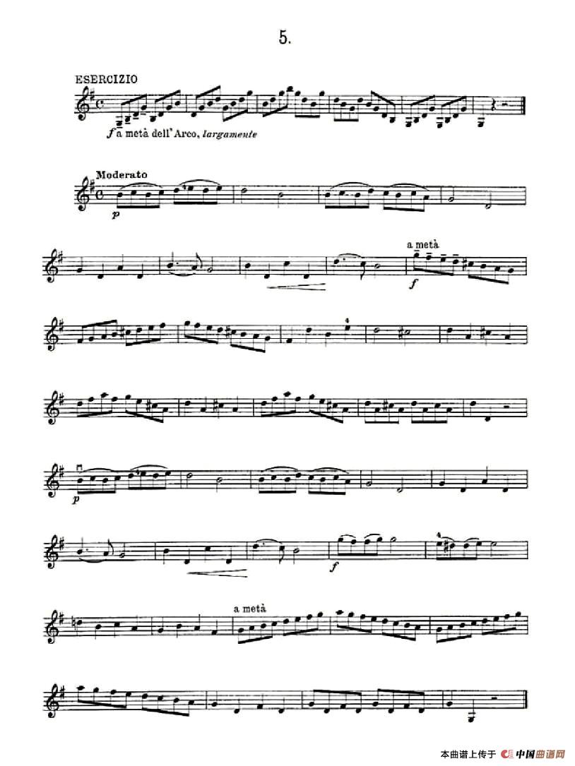 36 Studi Melodici E Facilissimi  Op.48之1—10（36首容易旋