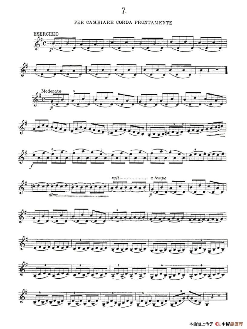 36 Studi Melodici E Facilissimi  Op.48之1—10（36首容易旋