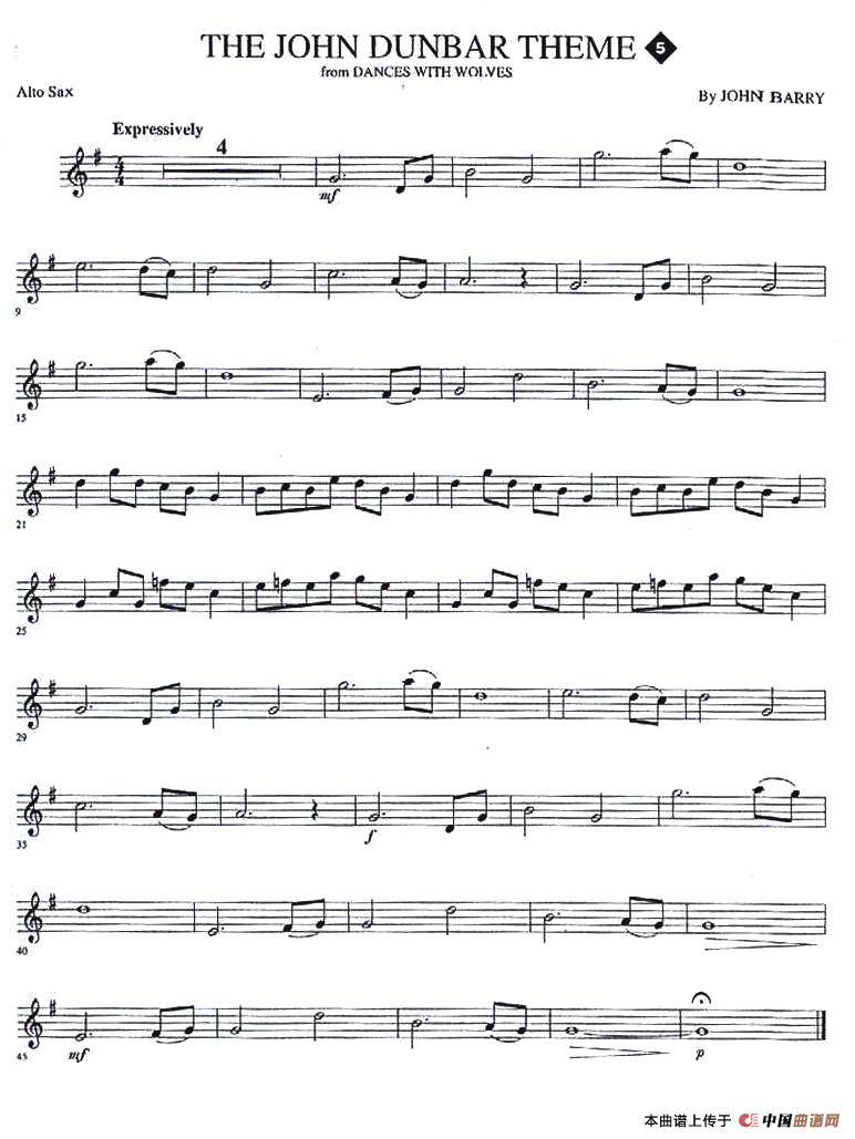 THE JOHN DUNBAR THEME