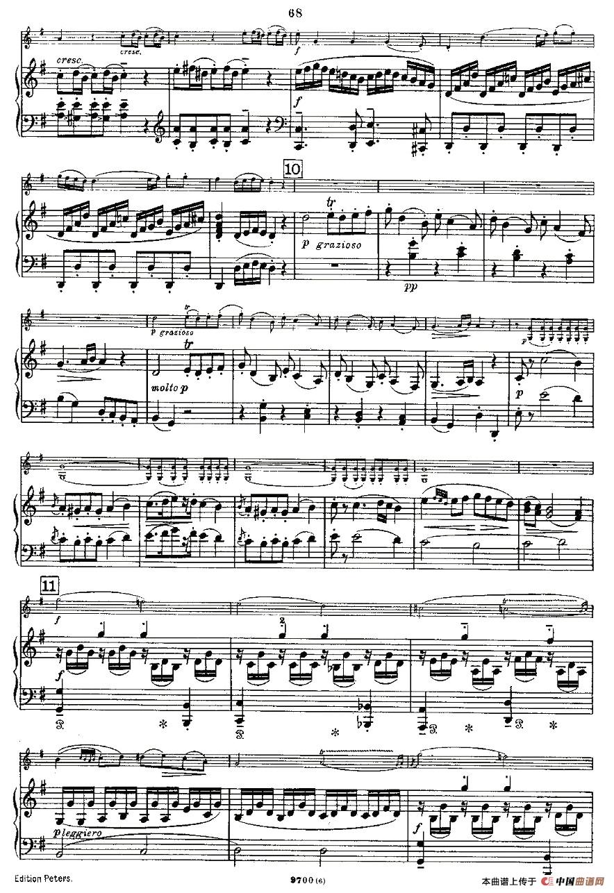 Mozart - Violin Sonata No.6, KV. 301（第六小提琴奏鸣曲