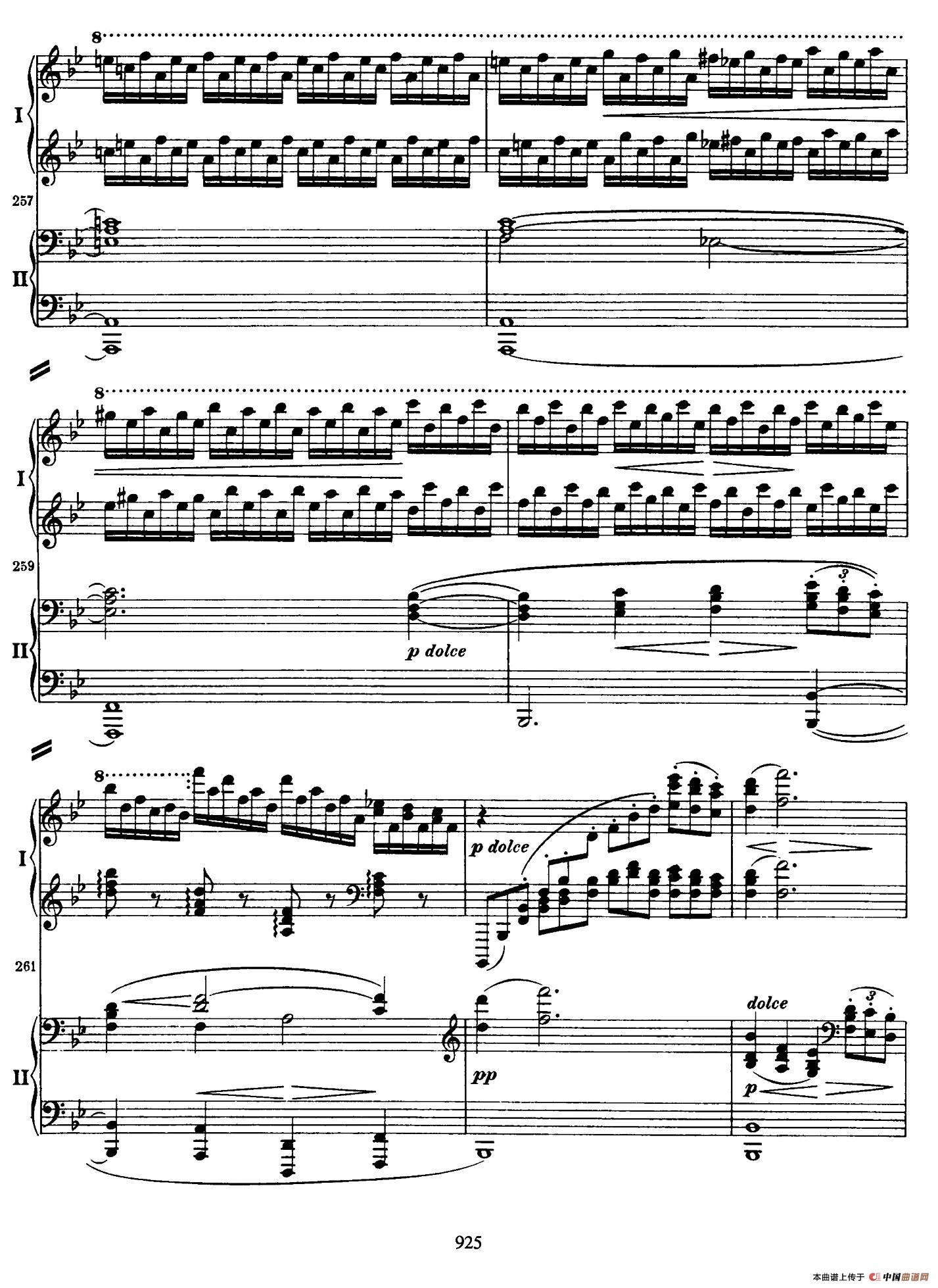 降B大调第二钢琴协奏曲 （P21——30）